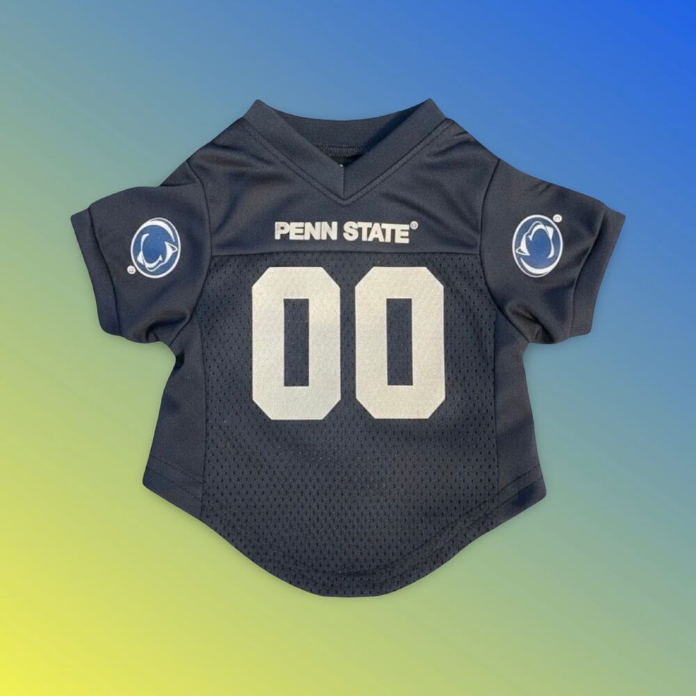 Penn State Nittany Lions Dog Jersey Shirt Size Small NCAA Football PSU Blue